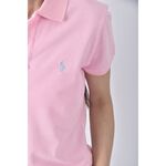 (M) polo ralph lauren棉質純棉粉色短袖上衣二手衣, , large