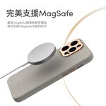 Moshi iPhone 14 Napa皮革保護殼 支援Magsafe-iPhone 14,寧靜灰 (現貨), , large