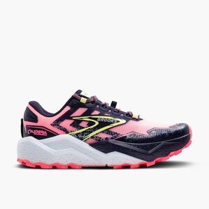 Brooks Caldera 7 女 越野鞋 運動 慢跑 路跑 火山口系列7代 粉 深藍 [1204041B666]
