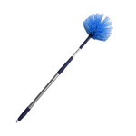 金德恩 GS MALL 台灣製造 圓頭天花板清潔刷 附桿 可伸縮清潔刷 角落刷 牆壁清潔刷 蜘蛛網清理刷 清潔刷 天花板刷, , large