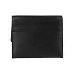 BALENCIAGA Rodeo 金釦平滑小牛皮卡片夾/黑色, , large