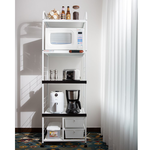 【愛樂美】AI自動斷電2拉板2大抽米桶5層電器置物架12502, , large