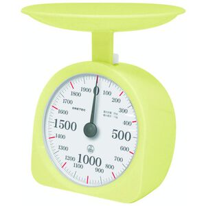 徠福 Life 日本DRETEC(多利可)料理秤、信秤(KS-283YE)規格:191*171*171 mm