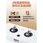SANLUX 台灣三洋 直立式陶瓷電暖器 R-CF621T, , large