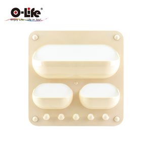 【O-Life】磁吸式壁掛收納盒-F款米色