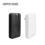 iBRIDGE GaN 65W 超薄型急速電源供應器-雙Type-C-白, , large