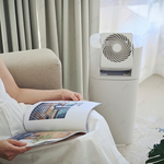 日本IRIS OHYAMA 乾燥循環除濕機 DDC-60｜暖風除溼 x 冷風循環扇 x 極致乾燥, 象牙白色, large