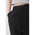 (XL) ypccstudio韓牌高腰寬版黑色長褲二手衣, , large