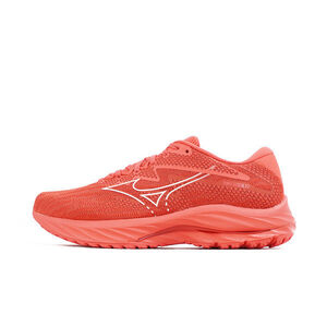 Mizuno Wave Rider 27 男 慢跑鞋 運動 路跑 緩震 穩定 美津濃 橘紅 [J1GC230801]