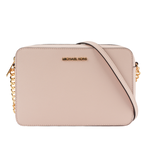 Michael Kors 金字logo方形鏈帶斜背包/粉色, , large