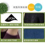 【現貨】MIT台灣製機能抗菌萊卡除臭襪船型氣墊襪 P2217, , large