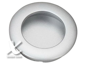 【協進五金】圓拉手(鋅+鐵片) 烤漆霧黑