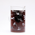 Marine life zones-tall form beaker with handle, , large