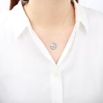 【Angel & Me】沉睡 虎斑貓 Cat s925 純銀 項鍊 生日 情人節 禮物 快速出貨, , large