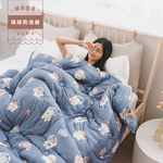 [Yangqi] BUHO Korean style silky smooth milk foam quilt 2.5kg double 6x7 feet light luxury two colors (Xi Wu slightly drunk), , large