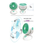 LAPOLO 9" Silent Circulation Fan LA-3512, , large