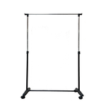 [拜爾家居]小海豚輕巧單桿曬衣架 二入組 MIT台灣製造 附滾輪  衣架 曬衣桿 晾衣架 晾衣架 曬衣服 晾衣桿 (免運), , large