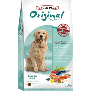 【UNCLE PAUL 保羅叔叔】田園生機犬糧系列10kg-關節保健大顆粒（雞+鮭）