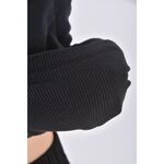 (S) hang ten質感棉質純棉連帽黑色長袖上衣二手衣, , large