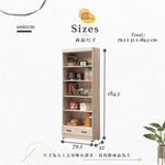 【Hampton 漢汀堡】西拉斯鋼刷白2.6尺下抽開放, , large