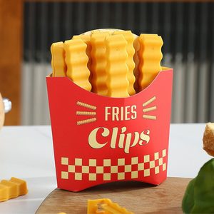 french fries styled sealing clips