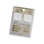 日本製伸縮桿壁面保護置放墊-白色-2入x3組, , large