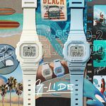 CASIO 卡西歐 G-SHOCK 衝浪運動方形女錶 GLX-S5600-2, , large