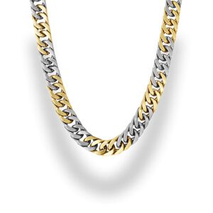 【快速出貨】法國 ROCHET  Crooner系列 現代經典男士項鍊-銀x金 HC8467