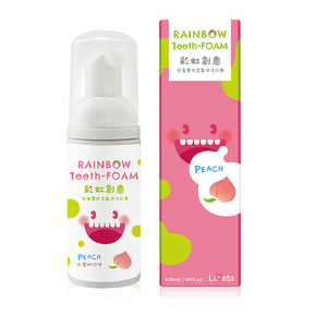 Luveta Rainbow Teeth-Foam Peach