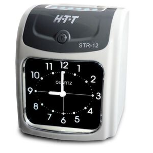 HTT 六欄位雙色微電腦打卡鐘 STR-12