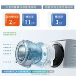 HITACHI 11.5KG Japan-Made Inverter Drum Wash-Dry Combo Washing Machine BDSV115GJ / BDSV115GJR, , large