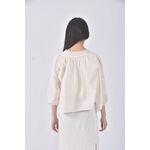 (L) spring company質感杏色罩衫二手衣, , large