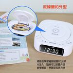 WONDER 藍牙 10W 無線充 CD/MP3/USB立體聲音響 WS-B035U, , large