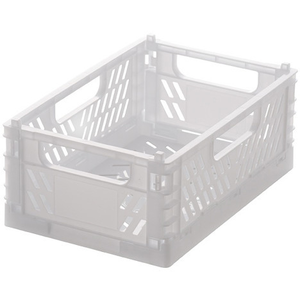 Portable foldable storage basket