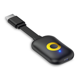 [10th Gen Soft Arc] Rapid Mapping 5G Dual-Band HDMI Wireless Video Transmitter (Classic Black)