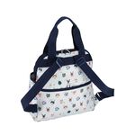 |快速出貨|LeSportsac Double Trouble Backpack 手提兩用 後背包 媽媽包-晴空貓語, , large