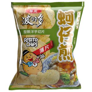波的多洋芋薄片蚵仔煎口味