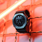 CASIO 卡西歐 G-SHOCK 八角雙顯手錶 GM-2100BB-1A, , large
