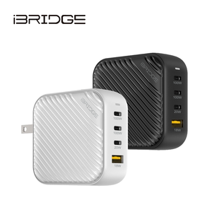 iBRIDGE GaN 100W極速電源供應器-白