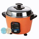 SPT 3-Cup Stainless Steel Electric Cooker SSC-03KD, , large