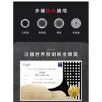 【美國Mother Goose鵝媽媽】鈦鍋 99.94%高純鈦輕量無塗層炒鍋36cm 物理性不沾鍋 鈦鍋 鈦金鍋 鈦炒鍋, , large