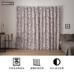 【既成品】 2片1組 窗簾 玩味字母 寬100 高165/210/240cm 台灣製 印花窗簾 兒童房 可水洗, , large