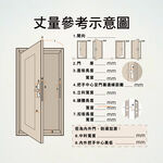 【FIBRE琺博 J328X2F快捷】藍牙APP/指紋/感應卡片/密碼/鑰匙智慧電子門鎖(附基本安裝), , large