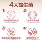 【果利生技】樂芙酪Lyflor 3益生菌粉包 (30包/盒)(效期：2027/9/8&nbsp;), , large