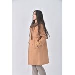 (S) u a質感連帽棕色外套二手衣, , large