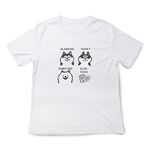 JZ TEE 雪橇三兄弟 印花短袖T恤, , large