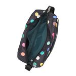 |快速出貨|Lesportsac Daniella Crossbody 輕便拉鍊斜背包/ 圓點漂浮氣球 黑色, , large
