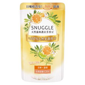 熊寶貝多效護衣芳香豆青檸X甜橙補充包300ML