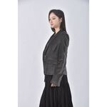 (S) g2000質感棉質灰色外套二手衣, , large