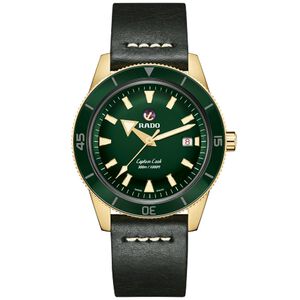 RADO 雷達 庫克船長青銅自動機械腕錶-42mm R32504315